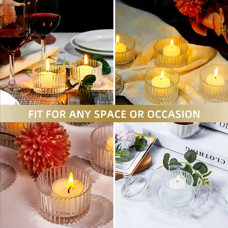 all natural tealights