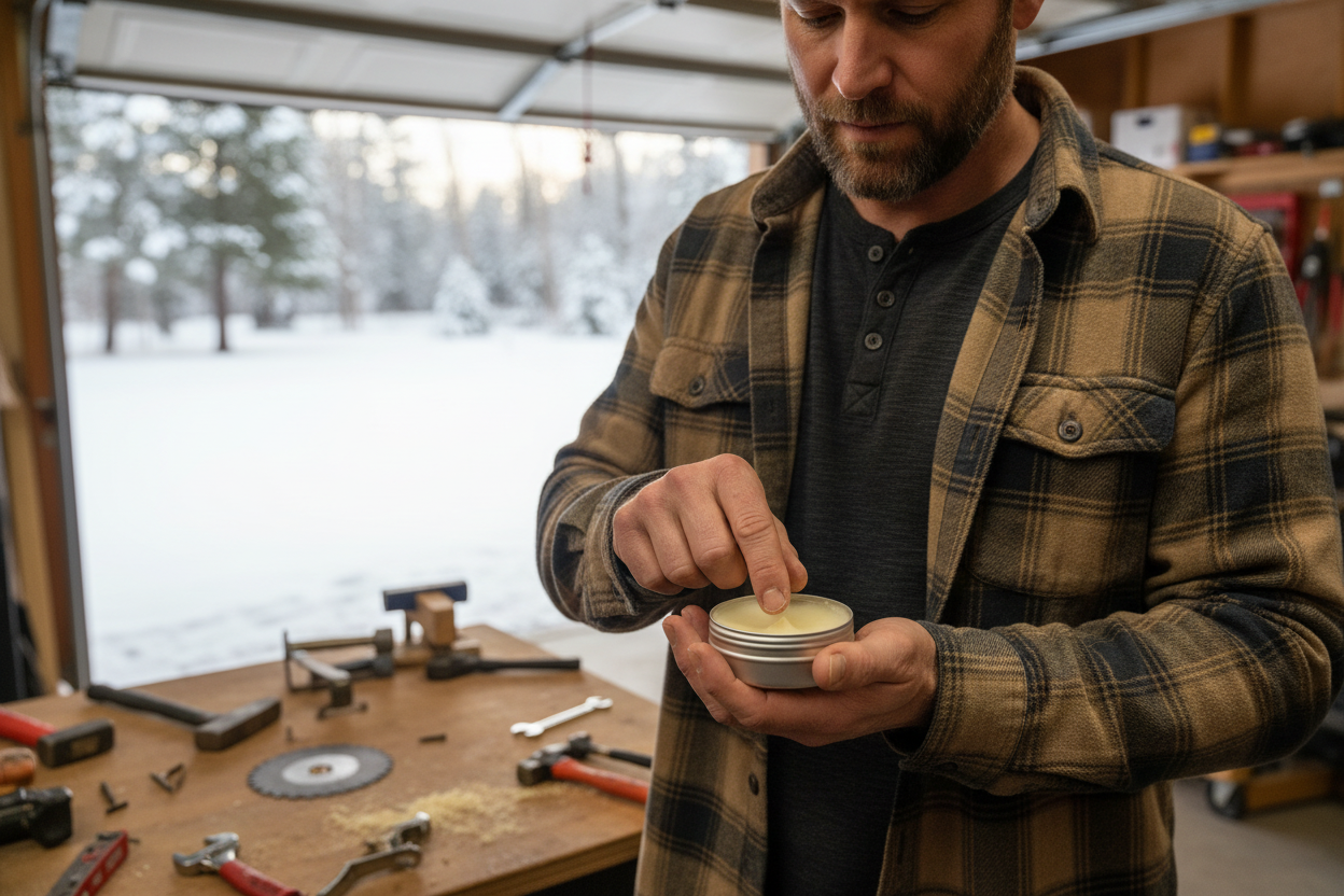 beeswax hand balm salve