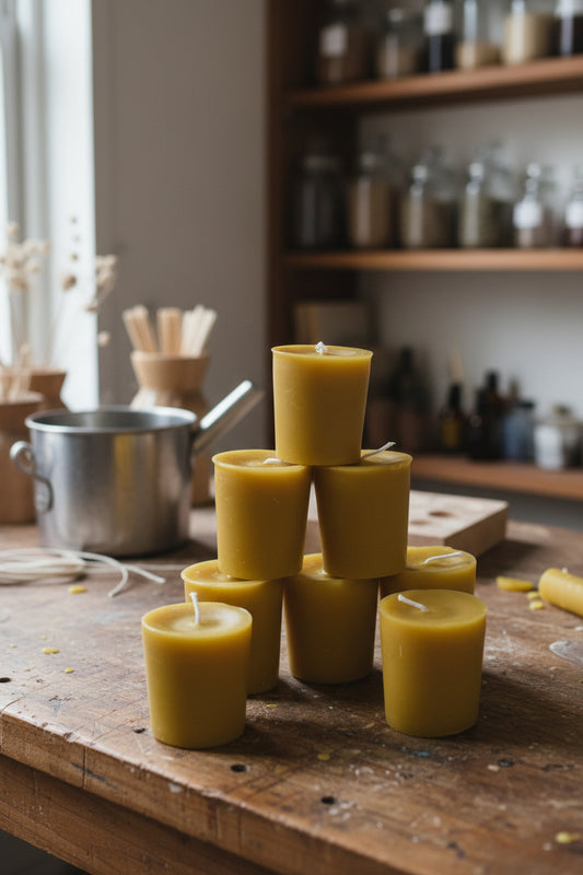 beeswax votives