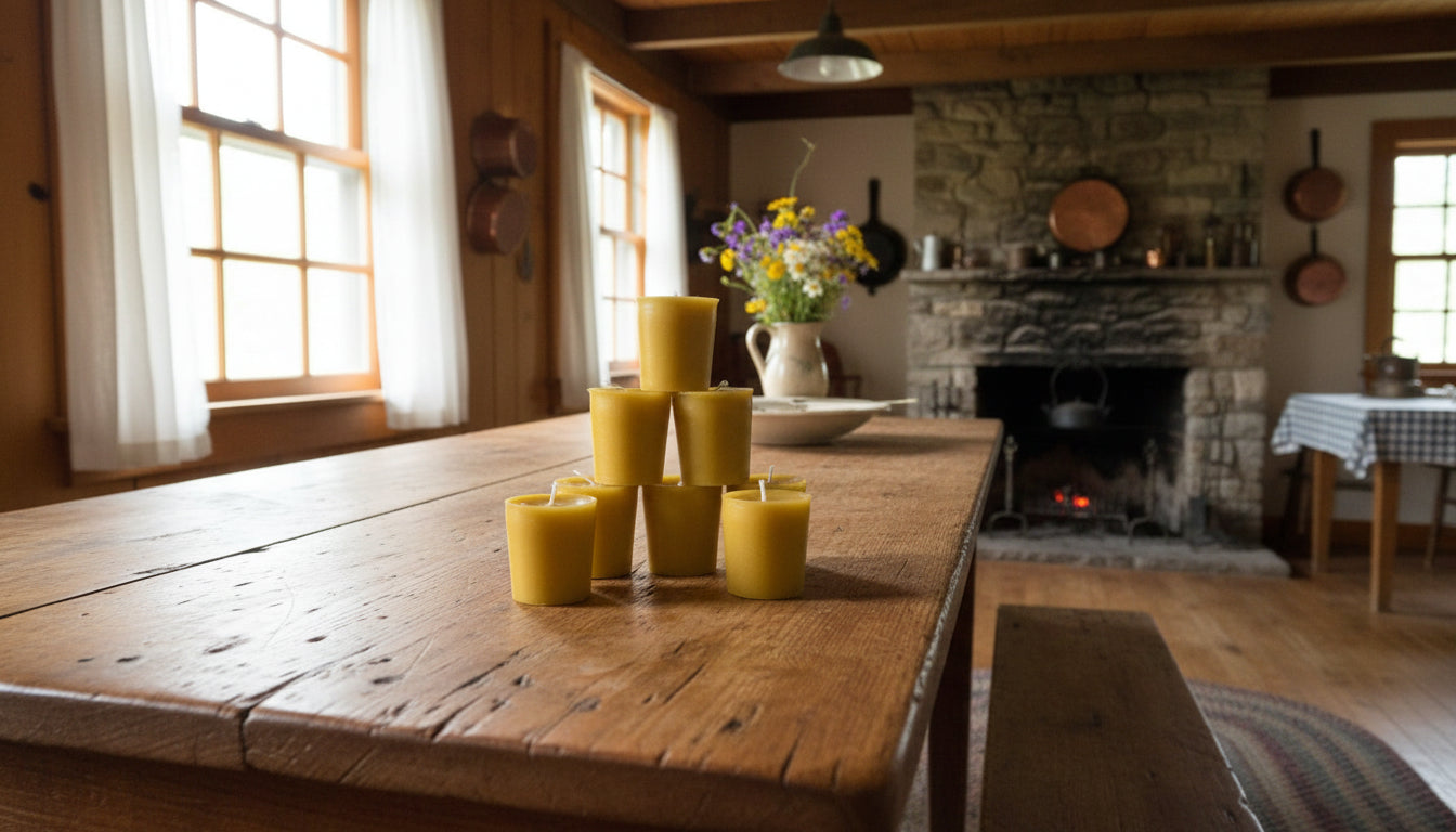 beeswax votives